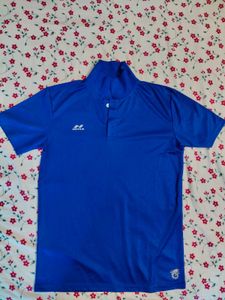Nivia Blue Polo Shirt