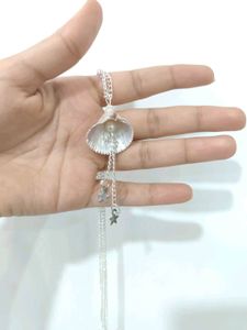 Jellyfish Seashell Necklace
