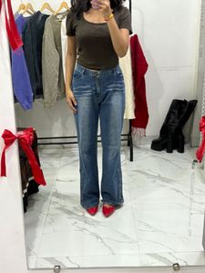 High Waist Wide Leg Jeans