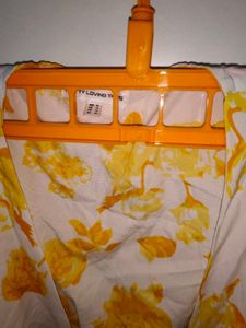 Floral Tie Top Co Ord Set With Skirt