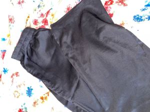 Black Wide Leg Trousers