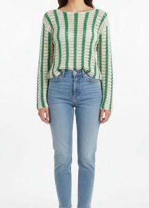 Striped Knit crochet
