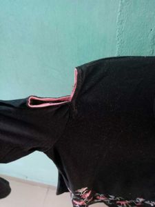 Floral Embroidered Cold Shoulder Top