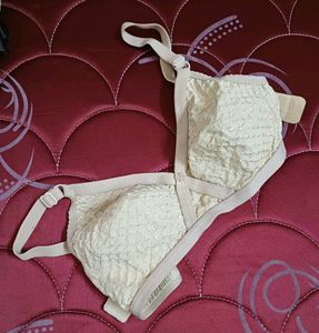 Chahat Cotton Silk Netted Bra - Size 34/85
