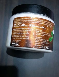 Body Blush Organic Rose Body Butter( Homemade) And Luxura Sciences Raw Shea Butter Combo