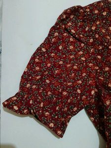 Floral Print Mini Dress