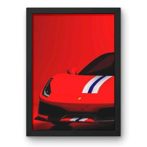 Premium Sports Car Wall Frame | High-Quality Print