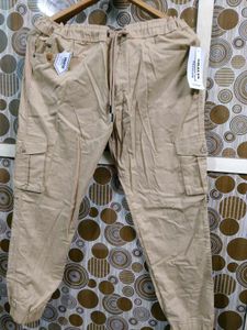 Khaki Cargo Pants