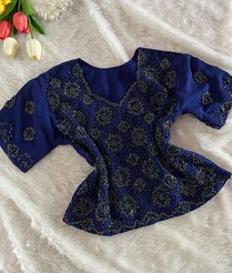 y2k chatpata desi Bollywood beaded top