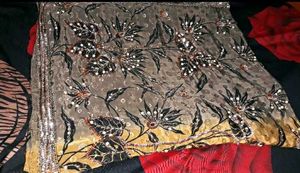 Beautiful Heavy Bridal Saree With Blouse