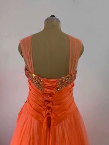 Neon Embellished Gown
