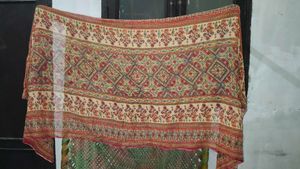 Vintage Floral Print Fabric