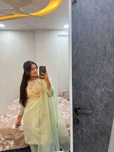 Embroidered Kurta dupatta set