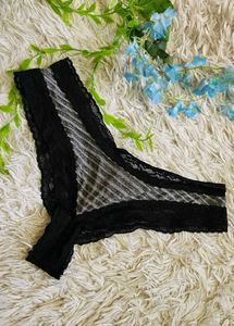 Mint Lace Thong