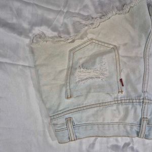 Micro Mini Shorts Denim /Disney/Mickey Mouse