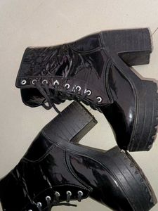 Black Platform Boots