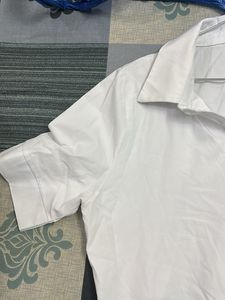 Pretty White Shirt Dress