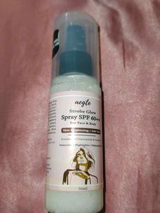Strobe Glow Spray For Face And Body