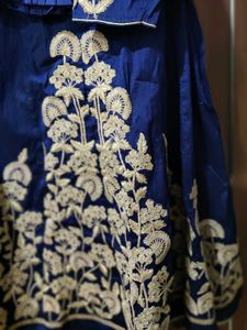 Elegant Navy Blue Lehenga Choli