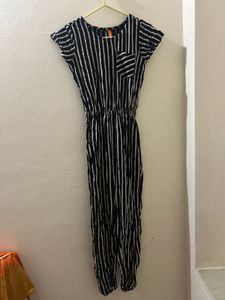 Striped Jumpsuit