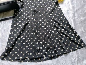 Heart Print Dress 🖤