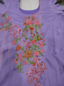 Firdous Patch Embroidery Suit