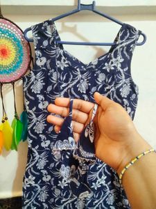 Floral Print Kurta Set