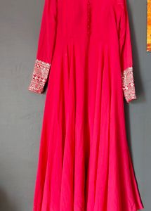 Beautiful Anarkali Magenta Suite 🩷💗