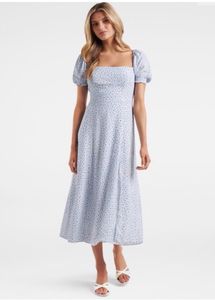 Forever New Brianna Petite PrintedMidi Dress