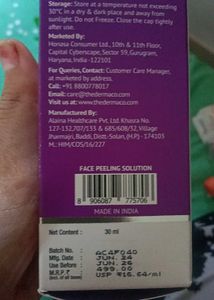 15% AHA 1%BHA Peeling Solution