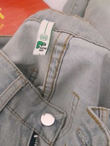 Lace-Up Flare Jeans