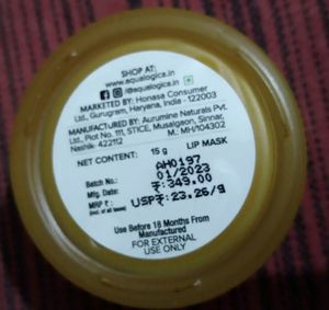 Lip Lightening Lip Mask