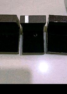 4 empty jewellery box -1big 3 small