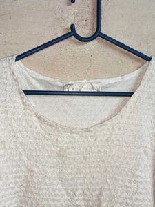 Beautiful Ladies Lace Top Layered Blouson