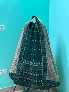 Beautiful Mhendi Lehenga✨