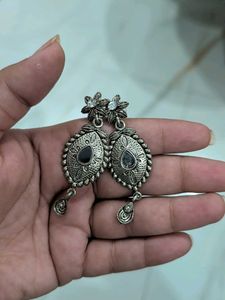 Oxidized Silver Jewelry Set