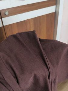 Brown Leggings with Zipper Detail