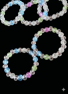Set Of 5 Colorful Beaded Bracelet