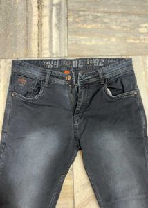 Dark Blue Denim Jeans