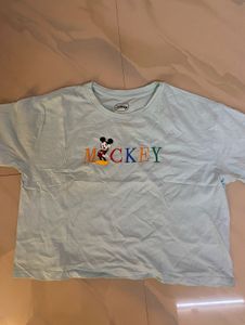 M35- Mickey Mouse Print Women Tee