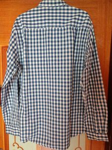 Crocodile Blue Checkered Shirt