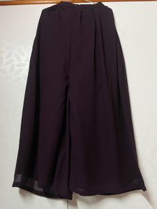 Purple Kurta Plazo Set