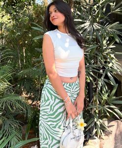 Savana Darted Tank Crop Top