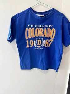 Zara Kids Drop Fit Tee.