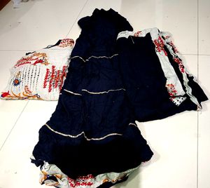 Rayon Sharara Set