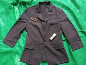 Vintage Dark Blue/Grey Blazer