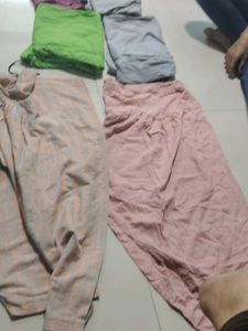 Ethnic Palazzos &amp; Dupattas Set 6 cotton shalwar