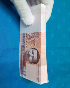 Cambodia 100 Riel Full Serial Bundle UNC Notes