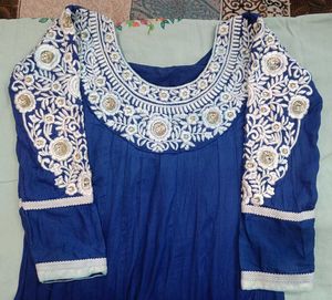 Anarkali Dress Kurta Only One Time Used