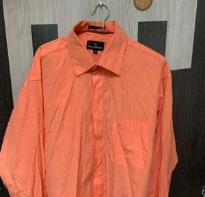 Stacy Adams Orignal vintage  Orange Shirt